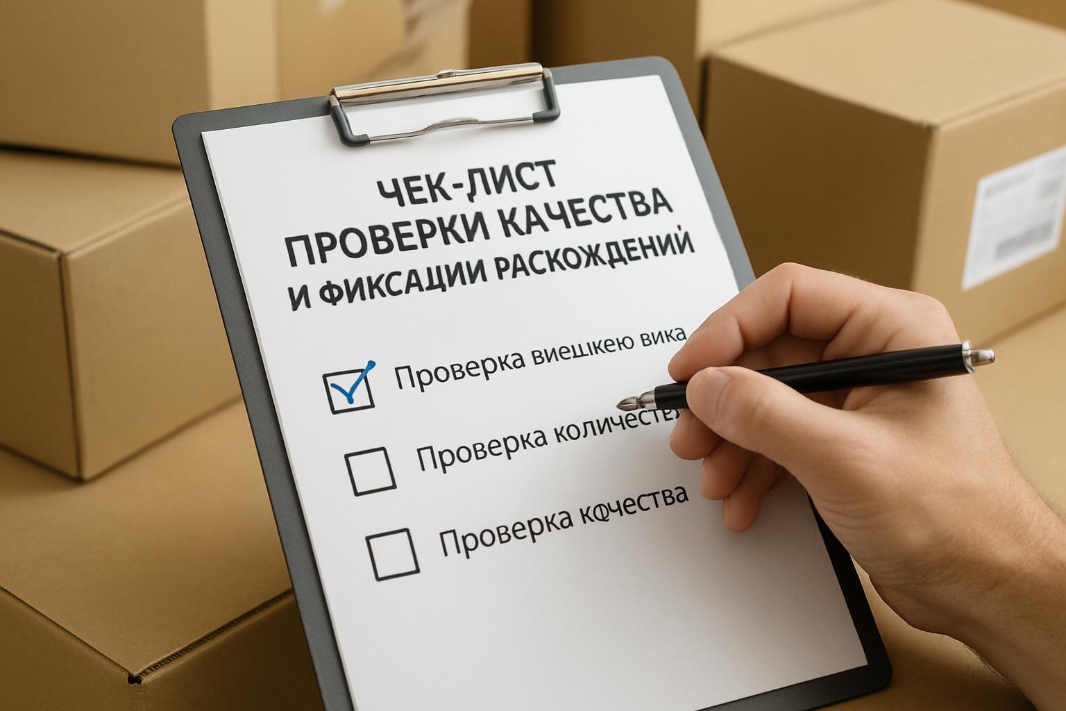 Приёмка товара: чек-лист проверки качества и фиксации расхождений. Чек-лист проверки качества и фиксации расхождений Приёмка товара: чек-лист проверки качества и фиксации расхождений. Чек-лист проверки качества и фиксации расхождений
