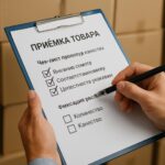 Приёмка товара: чек-лист проверки качества и фиксации расхождений